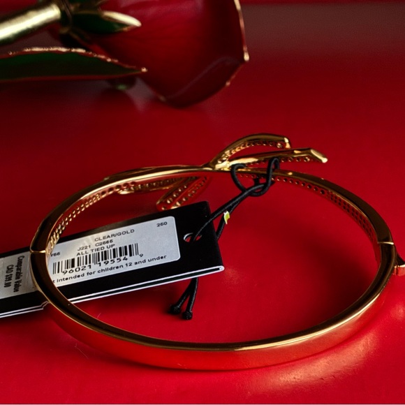 Kate Spade Bracelet,Kate Spade Gold Bow Accent Bracelet - Picture 6 of 8